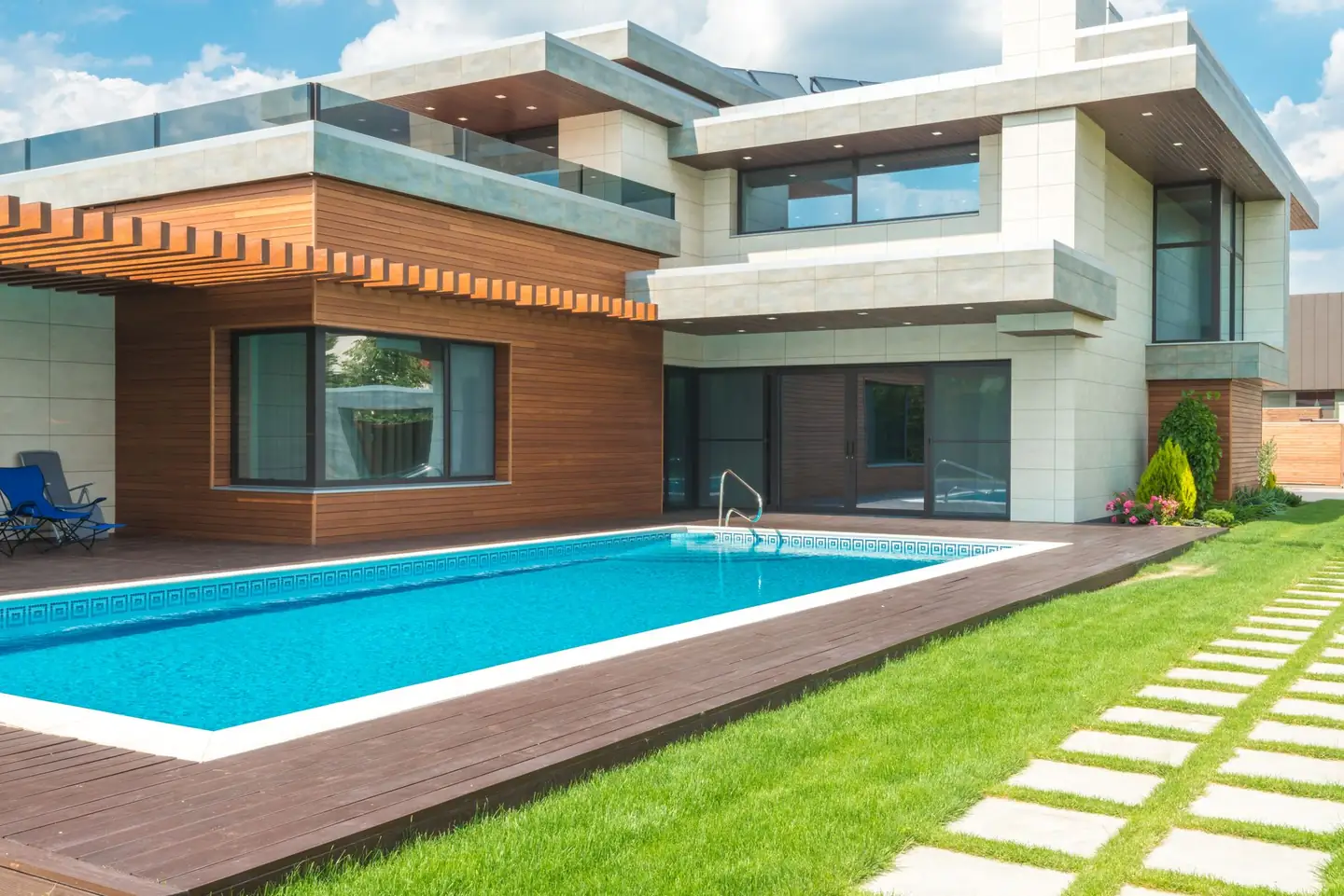 Swimming pool built in Gravesend, NSW